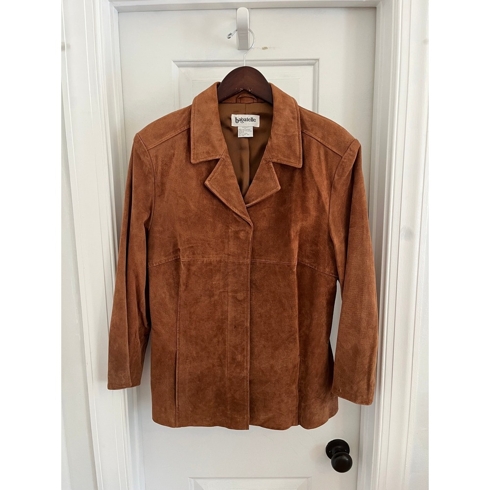 bagatelle Brown Suede Leather Jacket